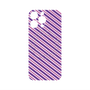 プレミアムパネル with MagSafe［ Small Stripe - Purple × Pink ］
