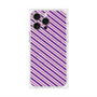 プレミアムパネル with MagSafe［ Small Stripe - Purple × Pink ］