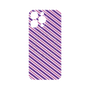プレミアムパネル with MagSafe［ Small Stripe - Purple × Pink ］