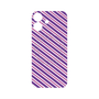 プレミアムパネル with MagSafe［ Small Stripe - Purple × Pink ］