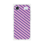 プレミアムパネル with MagSafe［ Small Stripe - Purple × Pink ］