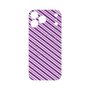 プレミアムパネル with MagSafe［ Small Stripe - Purple × Pink ］