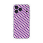 プレミアムパネル with MagSafe［ Small Stripe - Purple × Pink ］