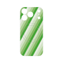 プレミアムパネル with MagSafe［ Middle Stripe - Green ］