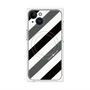 プレミアムパネル with MagSafe［ Big Stripe - Black × Gray ］