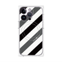 プレミアムパネル with MagSafe［ Big Stripe - Black × Gray ］