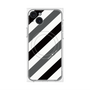 プレミアムパネル with MagSafe［ Big Stripe - Black × Gray ］