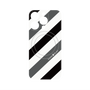 プレミアムパネル with MagSafe［ Big Stripe - Black × Gray ］