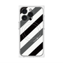 プレミアムパネル with MagSafe［ Big Stripe - Black × Gray ］