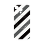プレミアムパネル with MagSafe［ Big Stripe - Black × Gray ］
