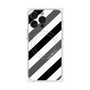 プレミアムパネル with MagSafe［ Big Stripe - Black × Gray ］