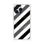 プレミアムパネル with MagSafe［ Big Stripe - Black × Gray ］
