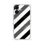 プレミアムパネル with MagSafe［ Big Stripe - Black × Gray ］