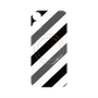 プレミアムパネル with MagSafe［ Big Stripe - Black × Gray ］