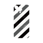 プレミアムパネル with MagSafe［ Big Stripe - Black × Gray ］