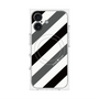 プレミアムパネル with MagSafe［ Big Stripe - Black × Gray ］