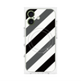 プレミアムパネル with MagSafe［ Big Stripe - Black × Gray ］