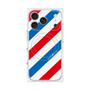 プレミアムパネル with MagSafe［ Big Stripe - Red × Blue ］