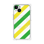 プレミアムパネル with MagSafe［ Big Stripe - Green × Yellow ］