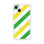 プレミアムパネル with MagSafe［ Big Stripe - Green × Yellow ］