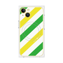 プレミアムパネル with MagSafe［ Big Stripe - Green × Yellow ］