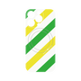プレミアムパネル with MagSafe［ Big Stripe - Green × Yellow ］