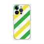 プレミアムパネル with MagSafe［ Big Stripe - Green × Yellow ］