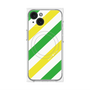 プレミアムパネル with MagSafe［ Big Stripe - Green × Yellow ］
