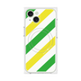 プレミアムパネル with MagSafe［ Big Stripe - Green × Yellow ］