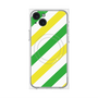 プレミアムパネル with MagSafe［ Big Stripe - Green × Yellow ］