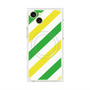 プレミアムパネル with MagSafe［ Big Stripe - Green × Yellow ］