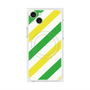 プレミアムパネル with MagSafe［ Big Stripe - Green × Yellow ］