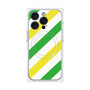 プレミアムパネル with MagSafe［ Big Stripe - Green × Yellow ］