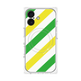 プレミアムパネル with MagSafe［ Big Stripe - Green × Yellow ］