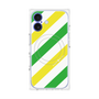 プレミアムパネル with MagSafe［ Big Stripe - Green × Yellow ］