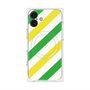 プレミアムパネル with MagSafe［ Big Stripe - Green × Yellow ］