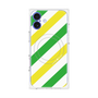 プレミアムパネル with MagSafe［ Big Stripe - Green × Yellow ］
