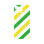 プレミアムパネル with MagSafe［ Big Stripe - Green × Yellow ］