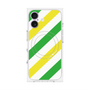 プレミアムパネル with MagSafe［ Big Stripe - Green × Yellow ］