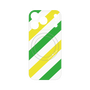 プレミアムパネル with MagSafe［ Big Stripe - Green × Yellow ］