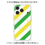 プレミアムパネル with MagSafe［ Big Stripe - Green × Yellow ］