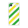 プレミアムパネル with MagSafe［ Big Stripe - Green × Yellow ］