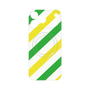 プレミアムパネル with MagSafe［ Big Stripe - Green × Yellow ］