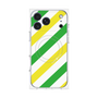 プレミアムパネル with MagSafe［ Big Stripe - Green × Yellow ］