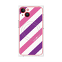 プレミアムパネル with MagSafe［ Big Stripe - Purple × Pink ］