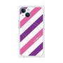 プレミアムパネル with MagSafe［ Big Stripe - Purple × Pink ］