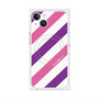 プレミアムパネル with MagSafe［ Big Stripe - Purple × Pink ］