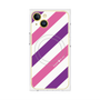 プレミアムパネル with MagSafe［ Big Stripe - Purple × Pink ］