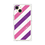 プレミアムパネル with MagSafe［ Big Stripe - Purple × Pink ］