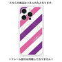 プレミアムパネル with MagSafe［ Big Stripe - Purple × Pink ］